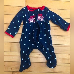 Newborn 🇺🇸 Carter’s USA footie pajama